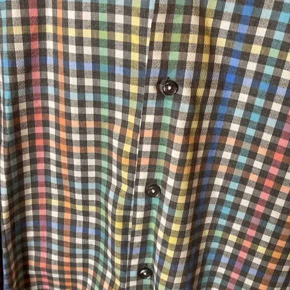 NWOT Jon Randall Rainbow Sports shirt XL - Picture 6 of 7